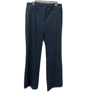 Alfani Blue Straight Dress Work Career Pants